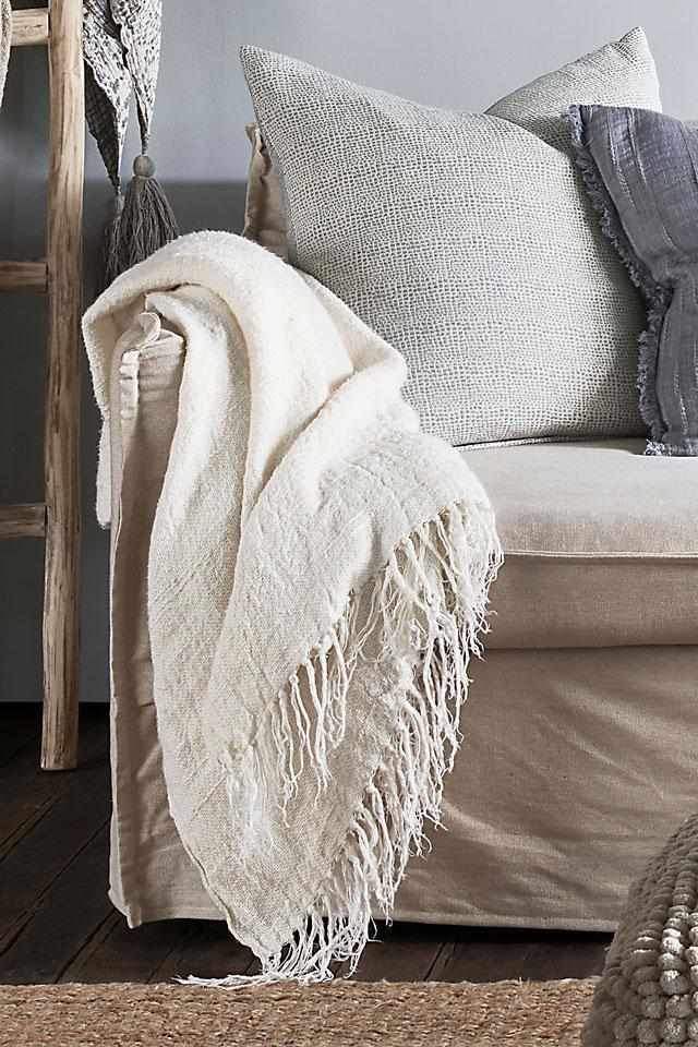 Bedouin Over Sized Throw - Ivory