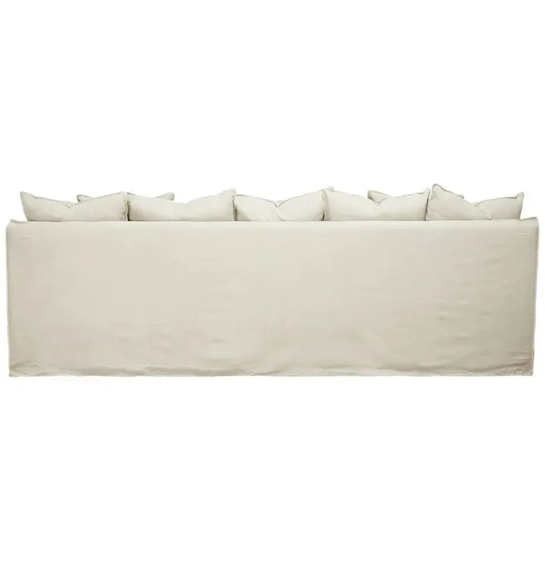 Como Linen Sofa Oatmeal- 3.5 seater