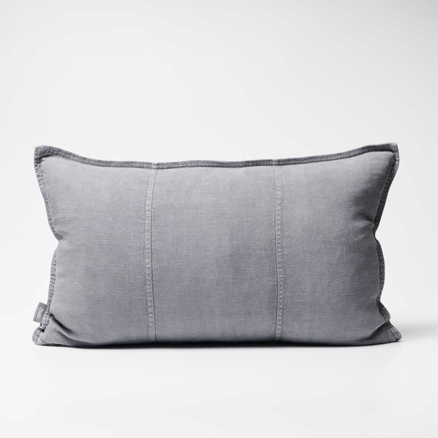 Luca Linen Cushion - Slate