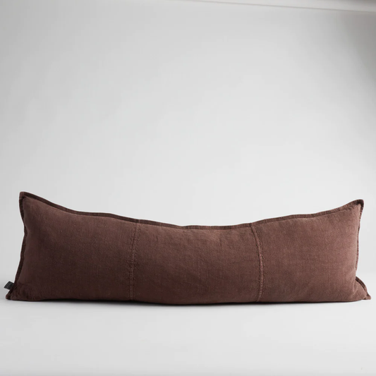 Luca Lumbar Cushion - Chocolate