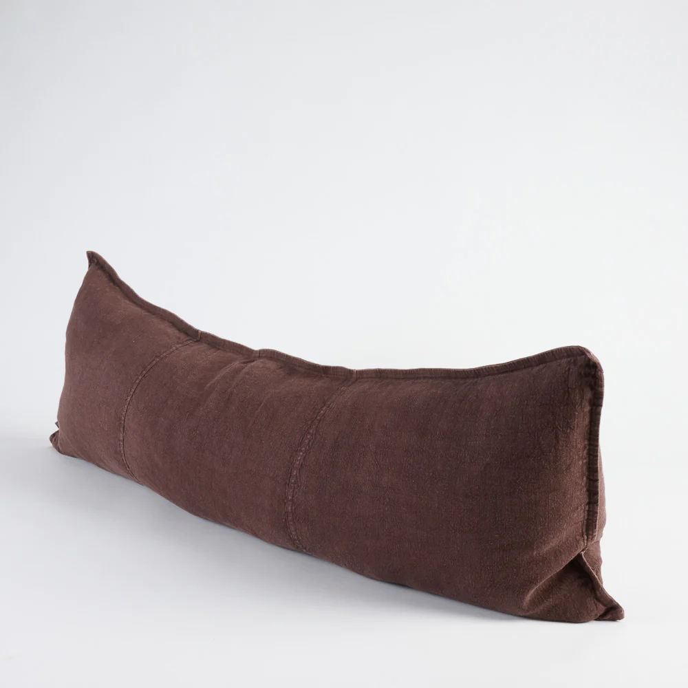 Luca Lumbar Cushion - Chocolate