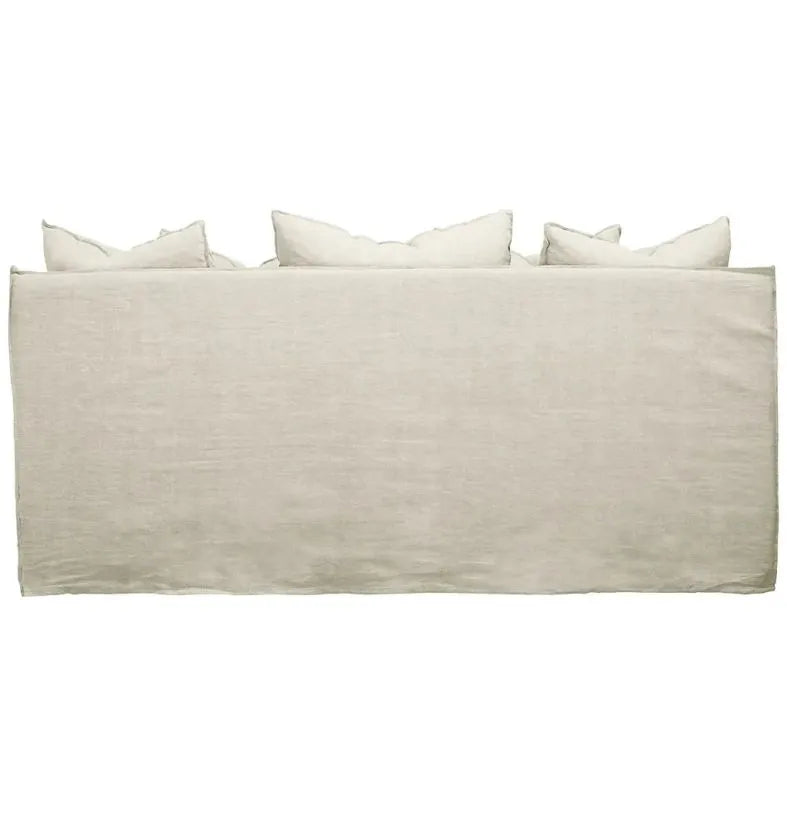 Como Linen Sofa Oatmeal - 2.5 Seater