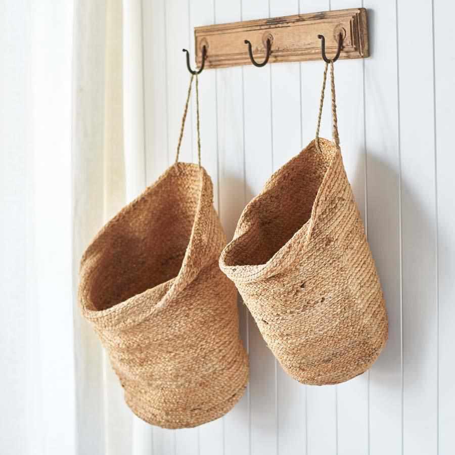 Handwoven Hanging Basket - Natural Jute