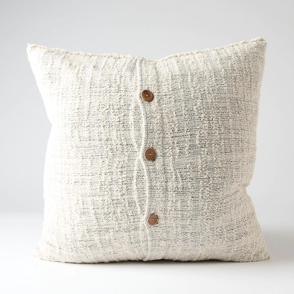 Ida Cushion - Off White/Slate