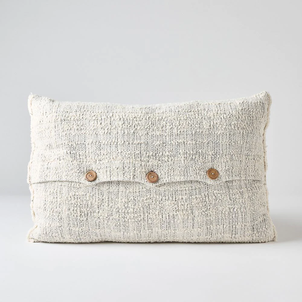 Ida Cushion - Off White/Slate