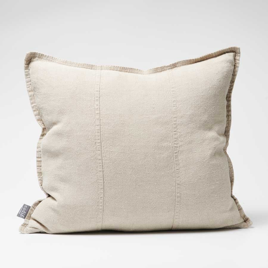 Luca Linen Cushion - Natural