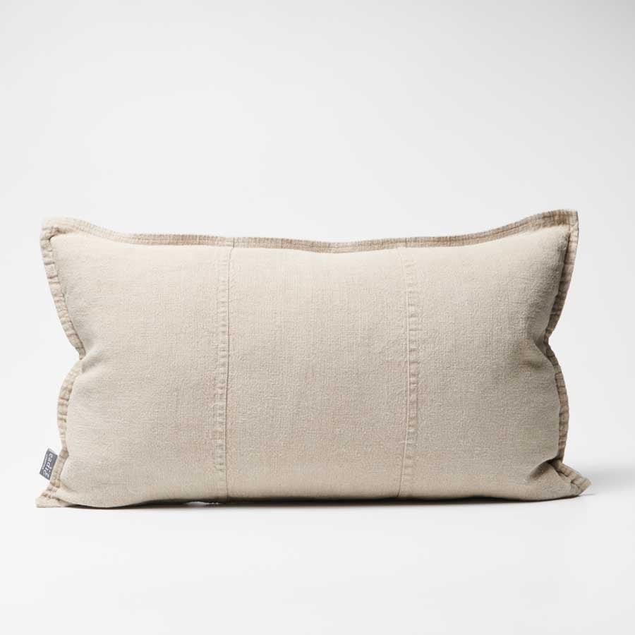 Luca Linen Cushion - Natural