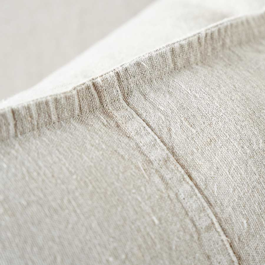 Luca Linen Cushion - Natural