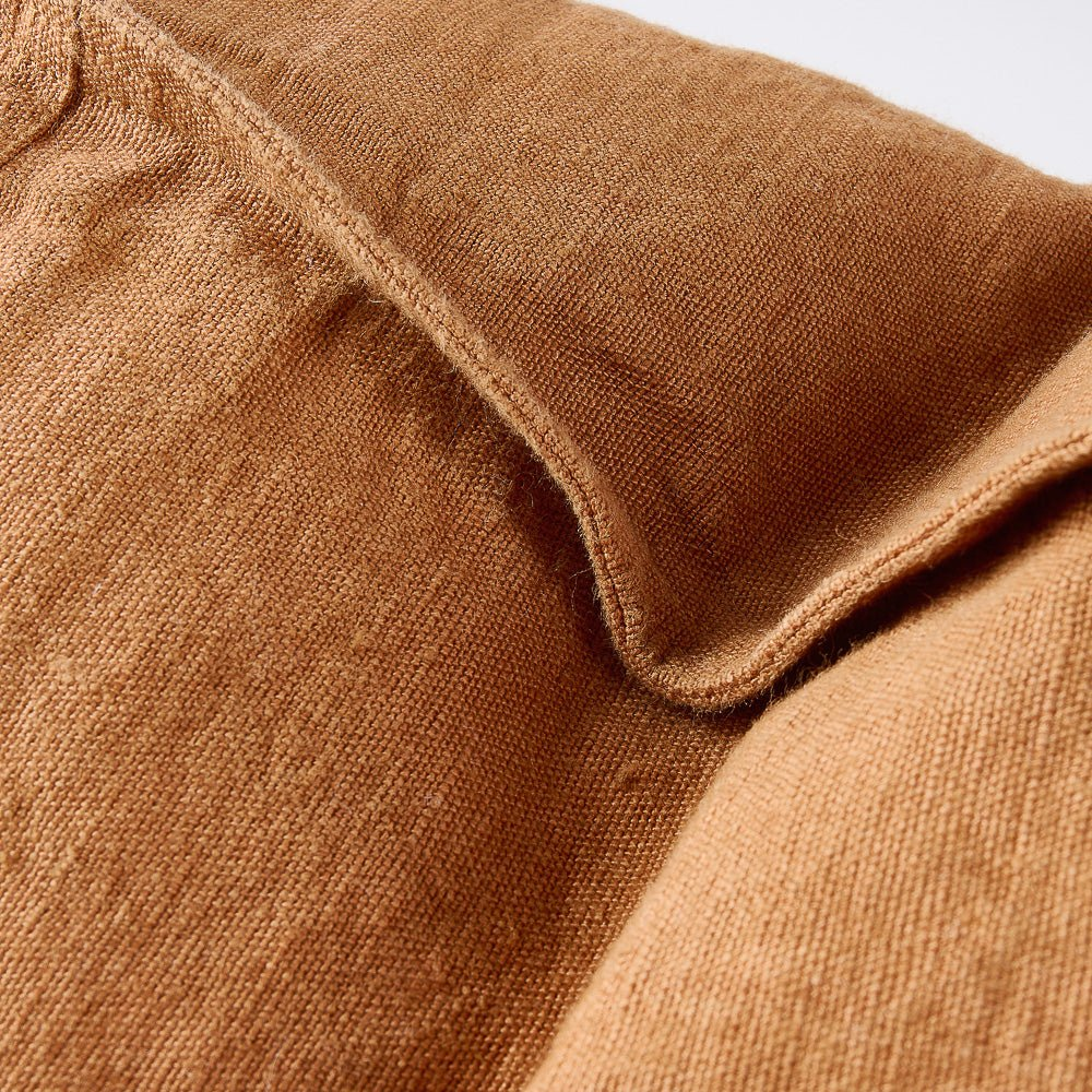 Luca Linen Cushion - Nutmeg