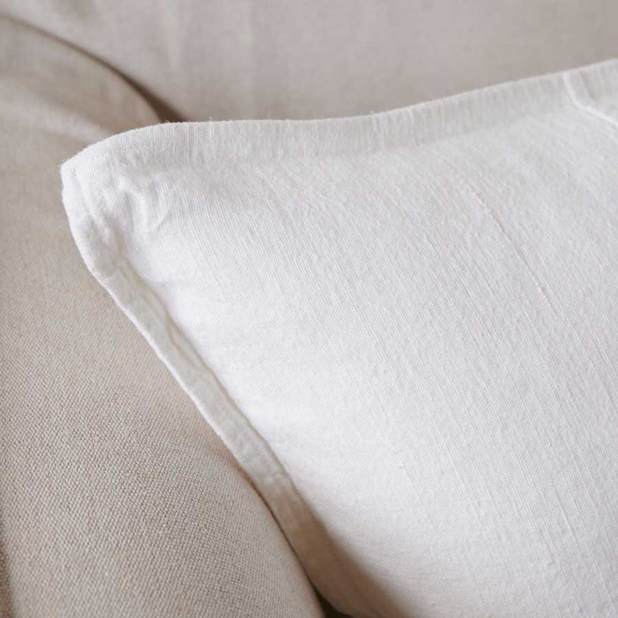 Luca Linen Cushion - Off White