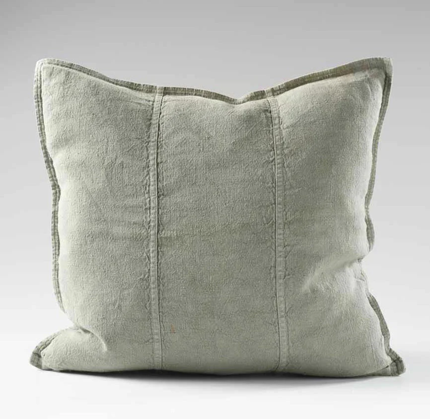 Luca Linen Cushion - Pistachio