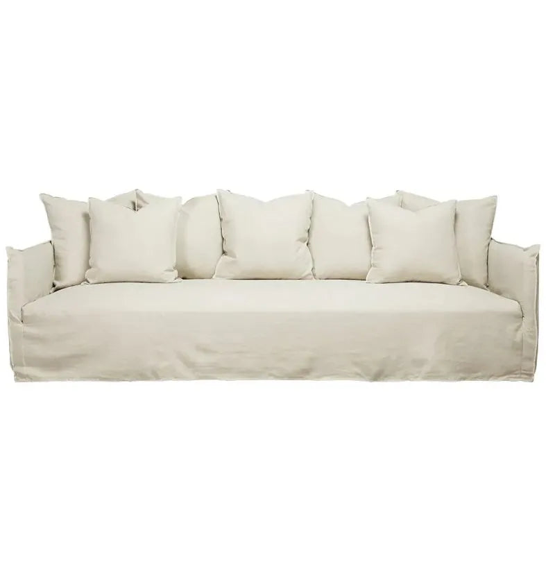 Como Linen Sofa Oatmeal- 3.5 seater